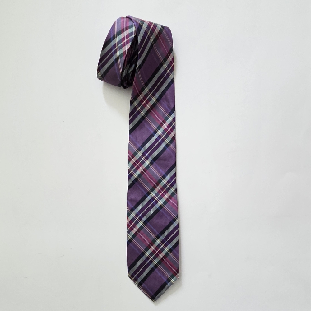 Altea | Plaid Silk Neck Tie